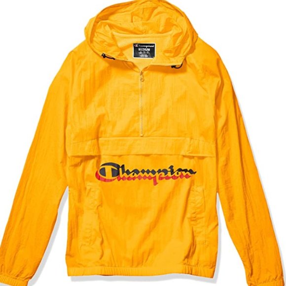 Men's hooded windbreaker